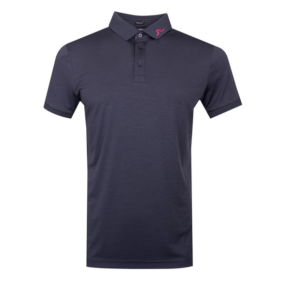 J.Lindeberg Mens Blue KV Reg Fit Polo Shirt main image