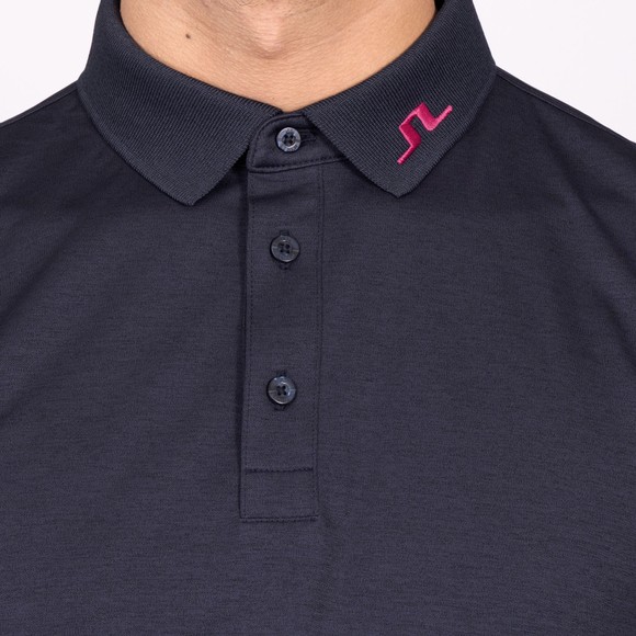 J.Lindeberg Mens Blue KV Reg Fit Polo Shirt main image