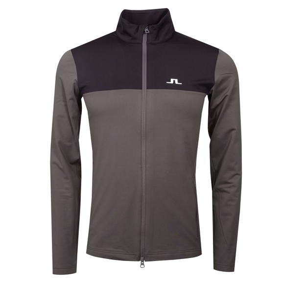 J.Lindeberg Mens Grey Banks Mid Layer main image