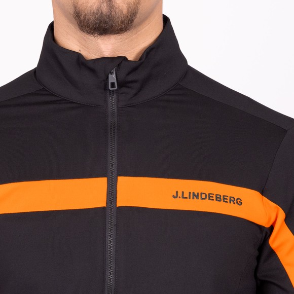 J.Lindeberg Mens Orange Jarvis Mid Layer main image