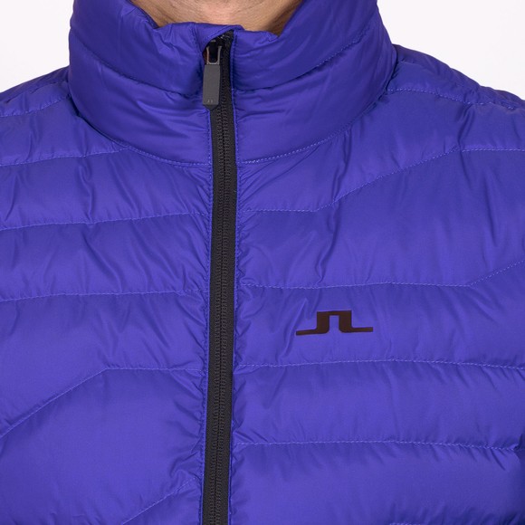 J.Lindeberg Mens Blue Cliff Light Down GIlet main image