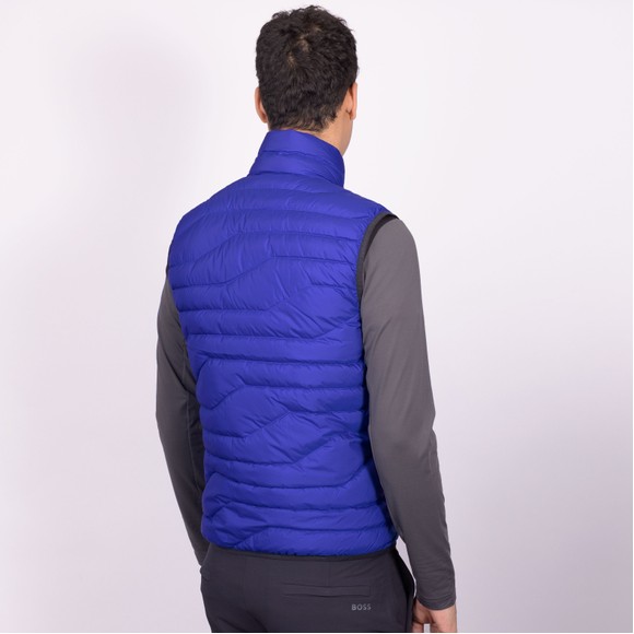 J.Lindeberg Mens Blue Cliff Light Down GIlet main image