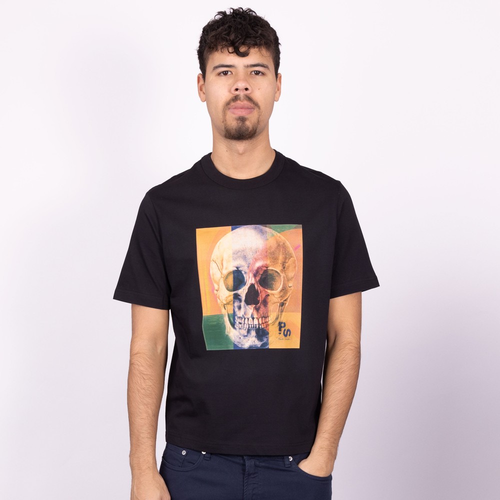 PS Paul Smith Square Skull T-Shirt | Oxygen Clothing