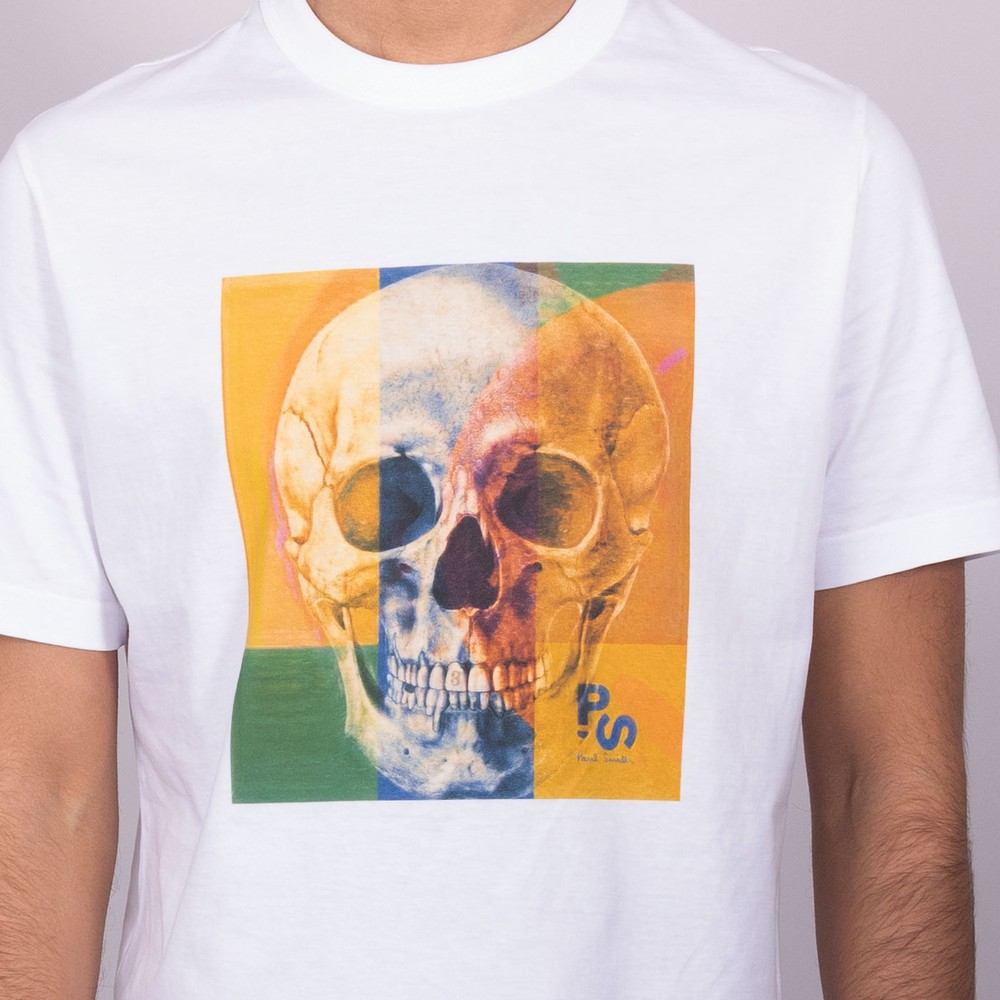 【送料関税込】Paul Smith Skull T-Shirt PS Paul Smith Square Skull T-Shirt | Oxygen Clothing