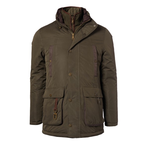 Holland Cooper Mens Green Mens Stamford Field Coat main image