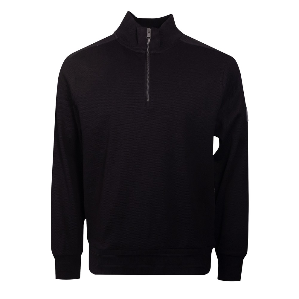 Formal H Sidney 59 Textured Half Zip Jumper