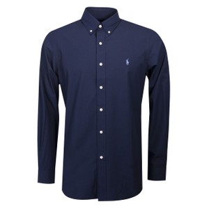Custom Fit Stretch Poplin Shirt