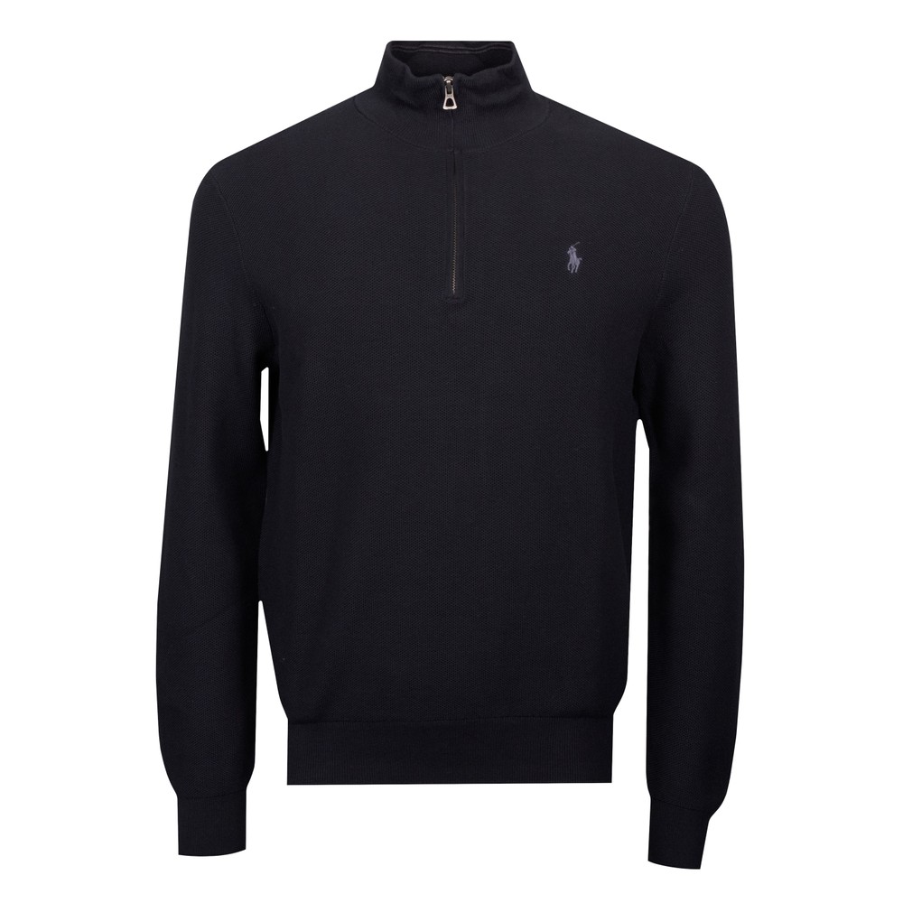 Waffle Half Zip Jumper