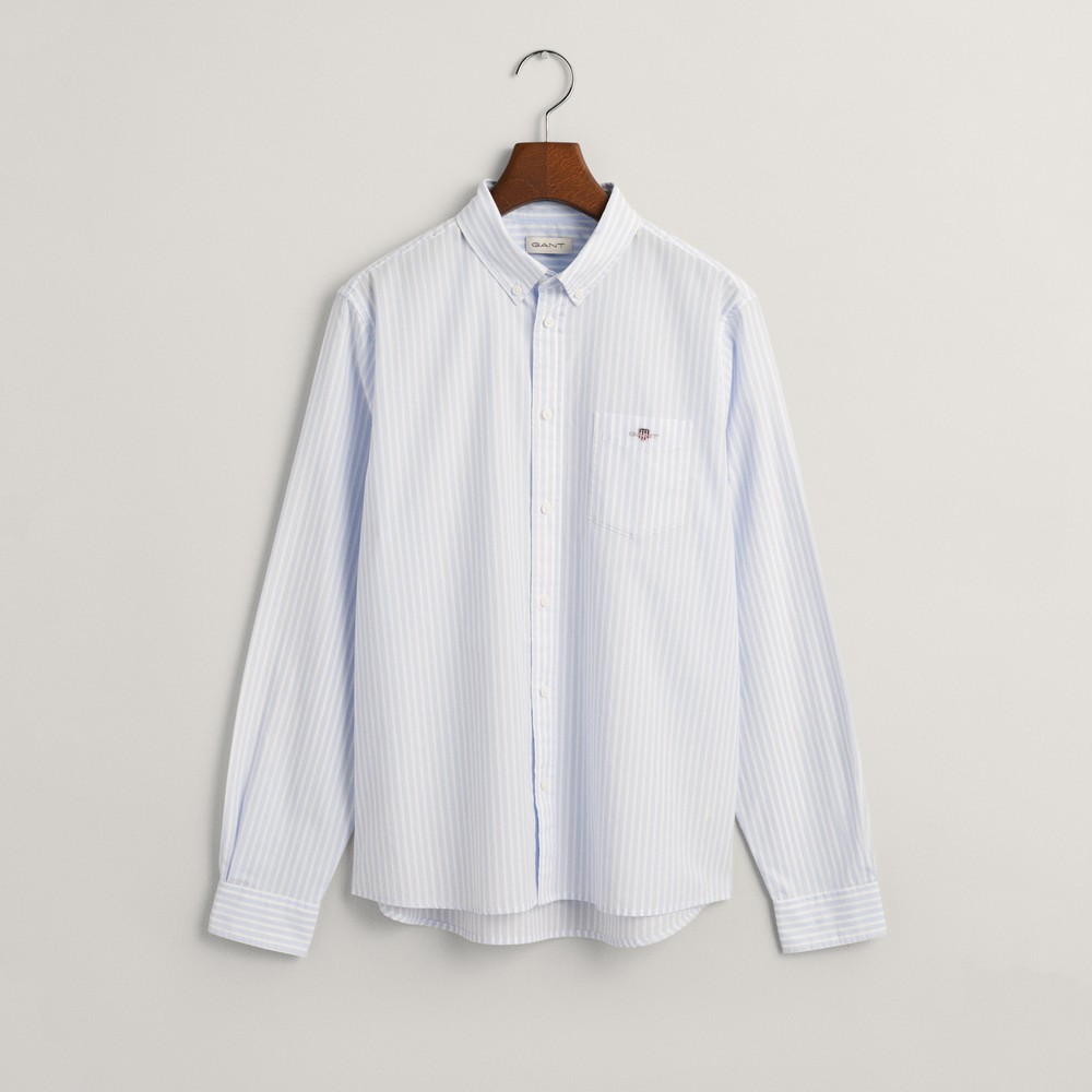 Shield Striped Poplin Shirt