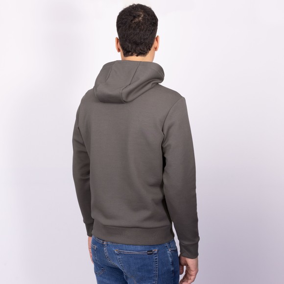 BOSS Mens Grey Athleisure Soody Tape Hoody main image