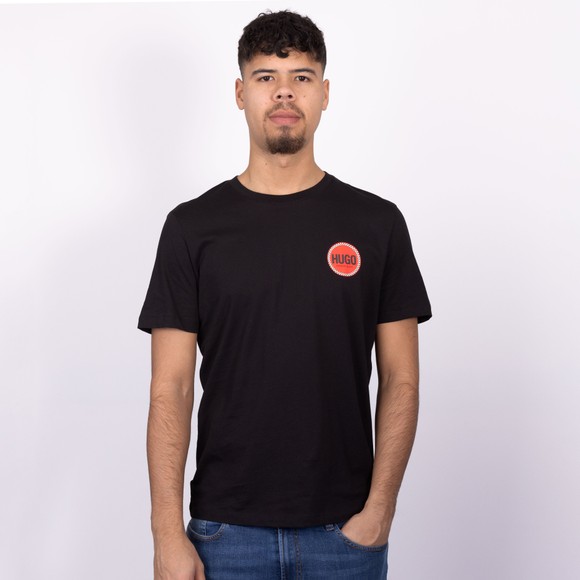 HUGO Mens Black Danetchorb T Shirt main image