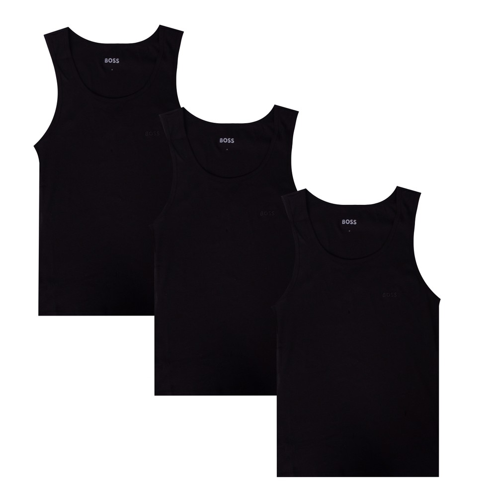 Beckham Rib 3 Pack Vest Beckham Rib 3 Pack Vest