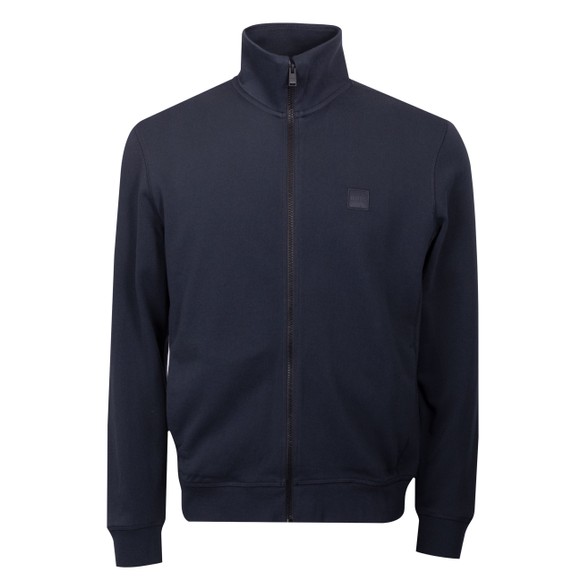 BOSS Mens Blue Casual Zestart 1 Full Zip Sweatshirt main image