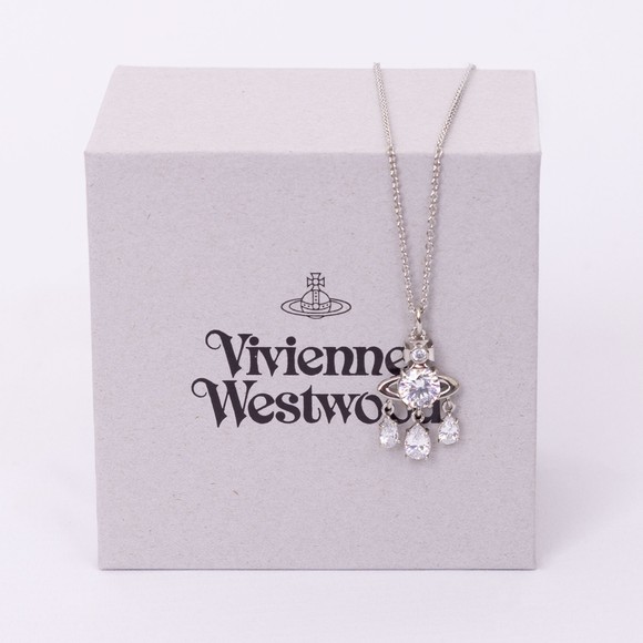 Vivienne Westwood Womens Silver Joaquina Pendant #1