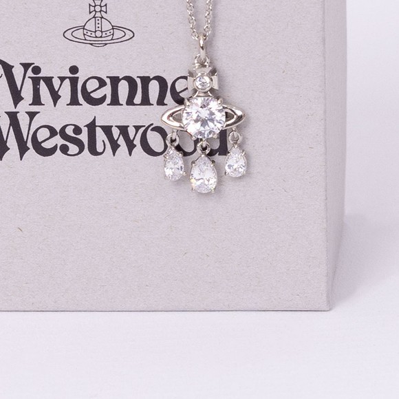 Vivienne Westwood Womens Silver Joaquina Pendant #2