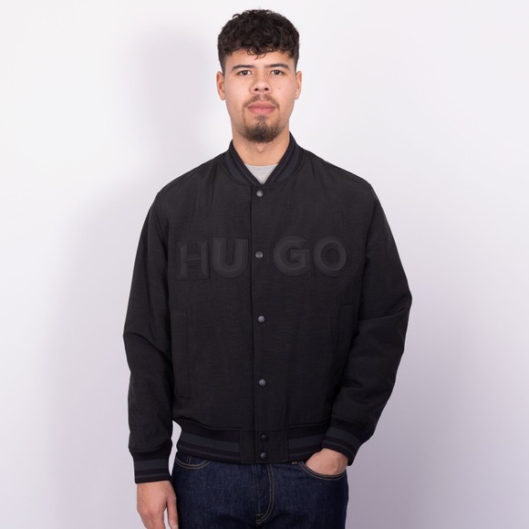 HUGO Mens Black Bozo2511 Bomber main image