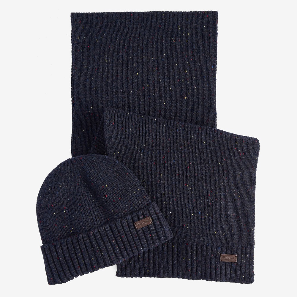 Carlton Fleck Beanie & Scarf Set