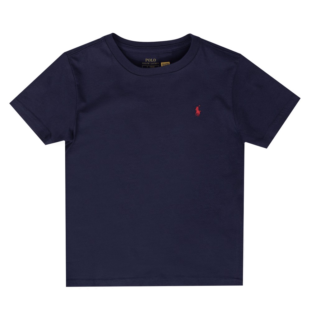 Boys Cotton Jersey Crew T Shirt