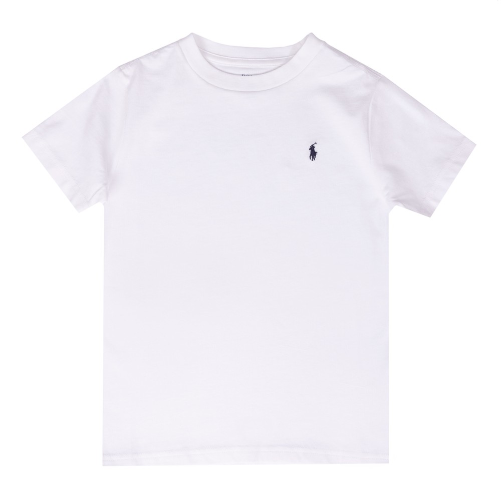 Boys Cotton Jersey Crew T Shirt