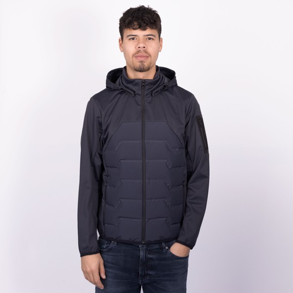 BOSS Mens Blue Athleisure J Rhano Padded Jacket #3