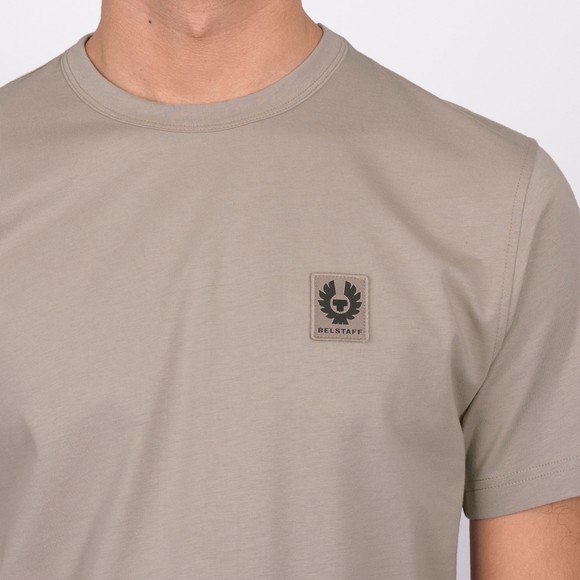 Belstaff Mens Beige Patch Logo T Shirt main image