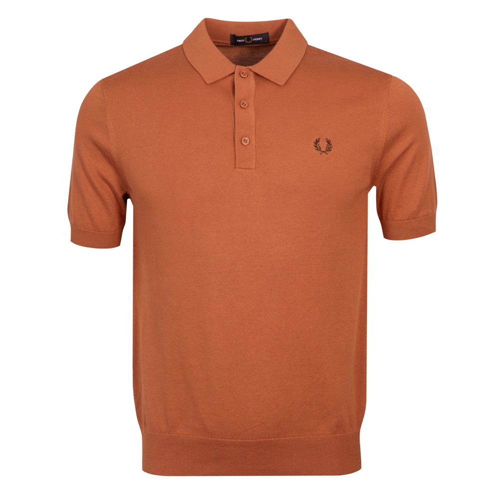 Cotton Knitted Polo Shirt
