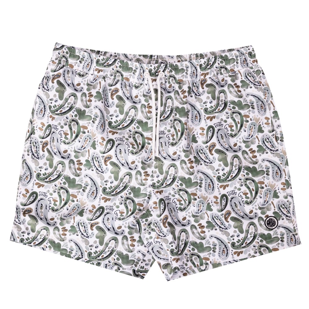 Aquarelle Paisley Swim Short