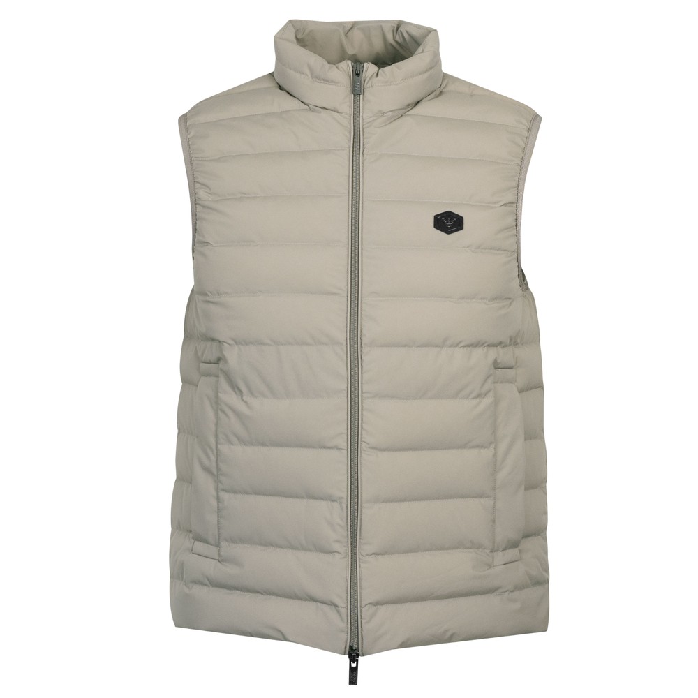 8N1BQ1 Mixed Fabric Gilet