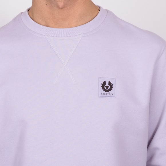 Belstaff Mens Purple Chest Logo Sweatshirt main image