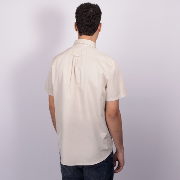 Belstaff Mens Beige Scale Short Sleeve Shirt main image