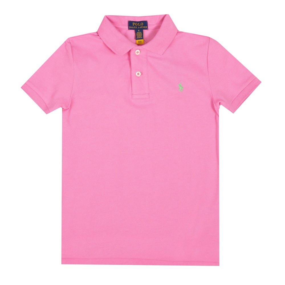 Boys Iconic Mesh Polo Shirt