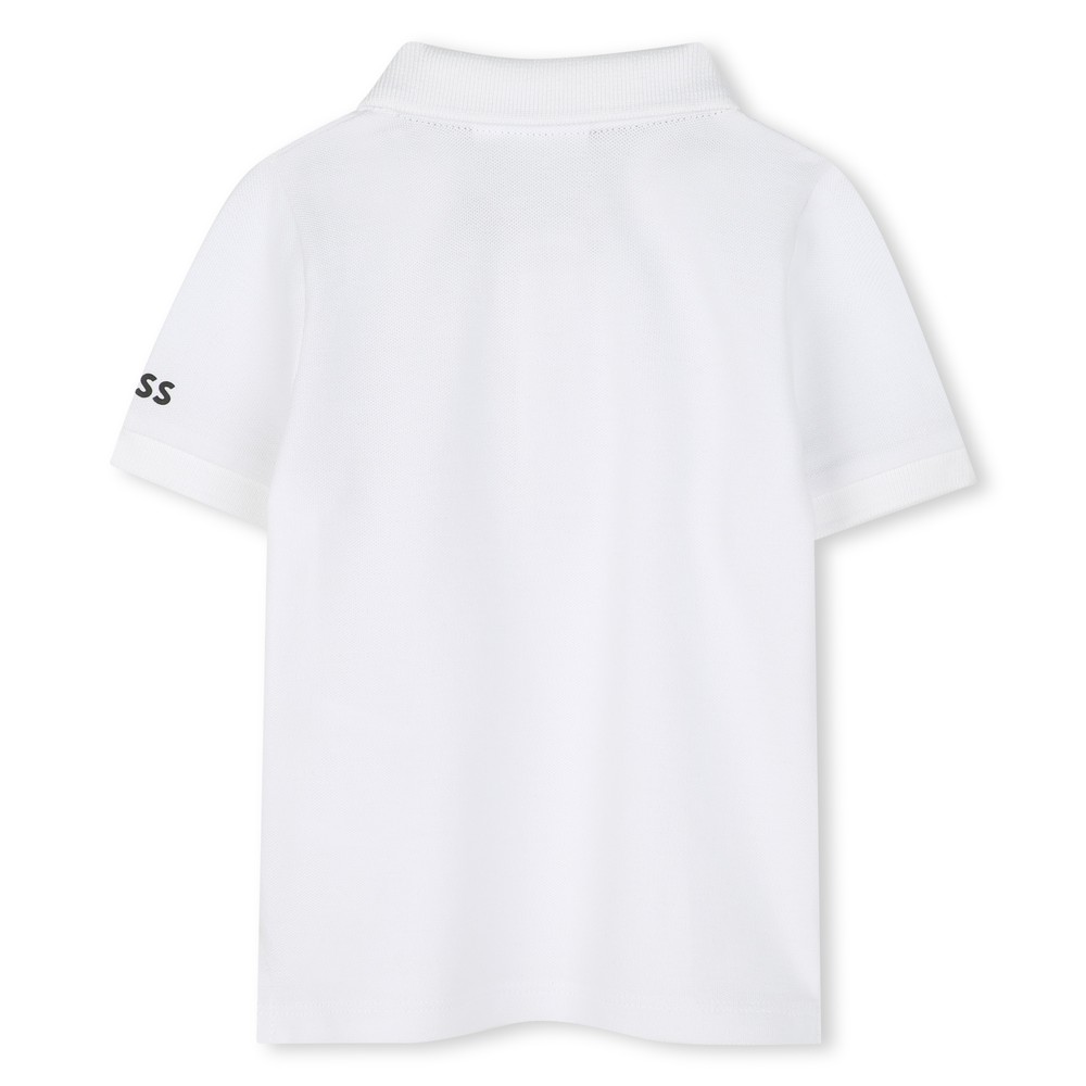 BOSS BABY/TODDLER REPEAT LOGO PALE BLUE T SHIRT J52889 ***Shorts and bucket hat sold separately ***