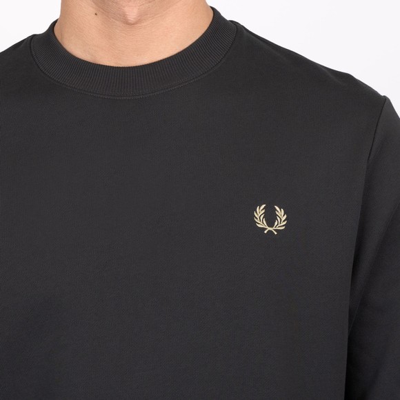Fred Perry Mens Grey Crew Neck Sweatshirt main image