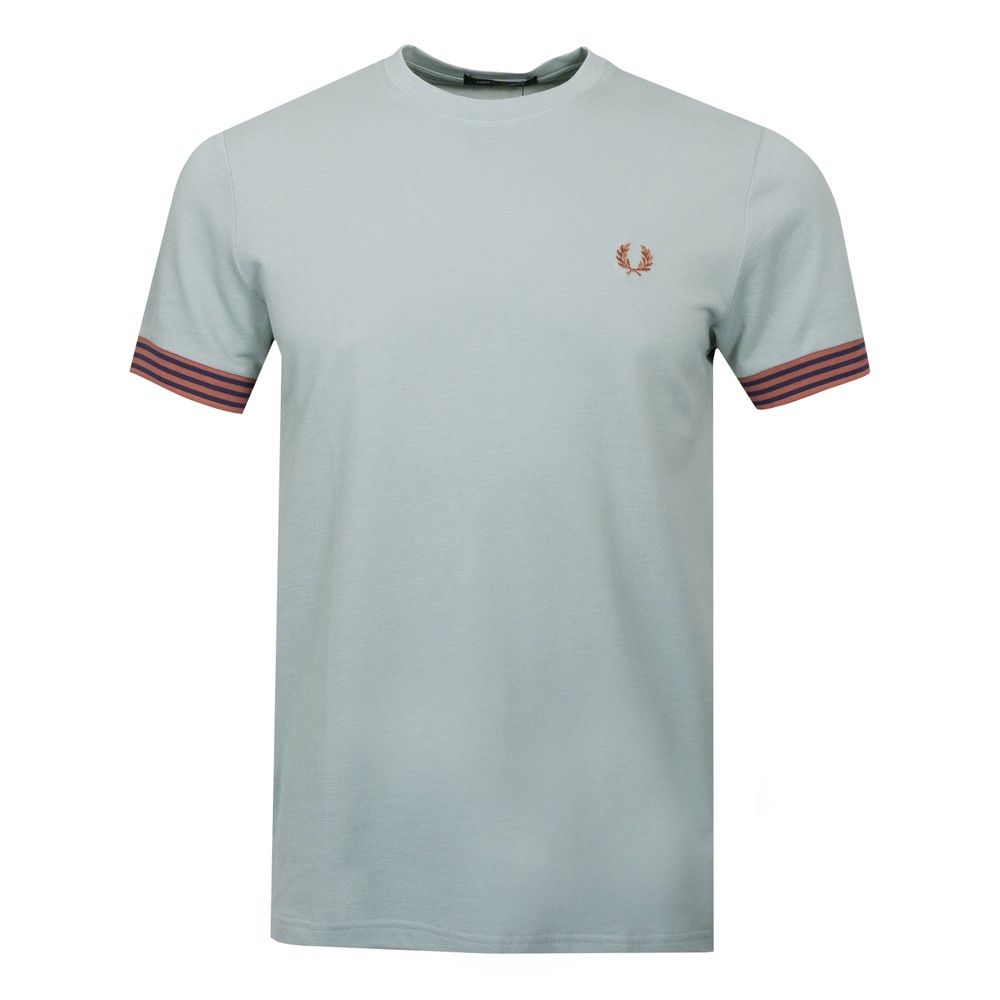 Striped Cuff T-Shirt