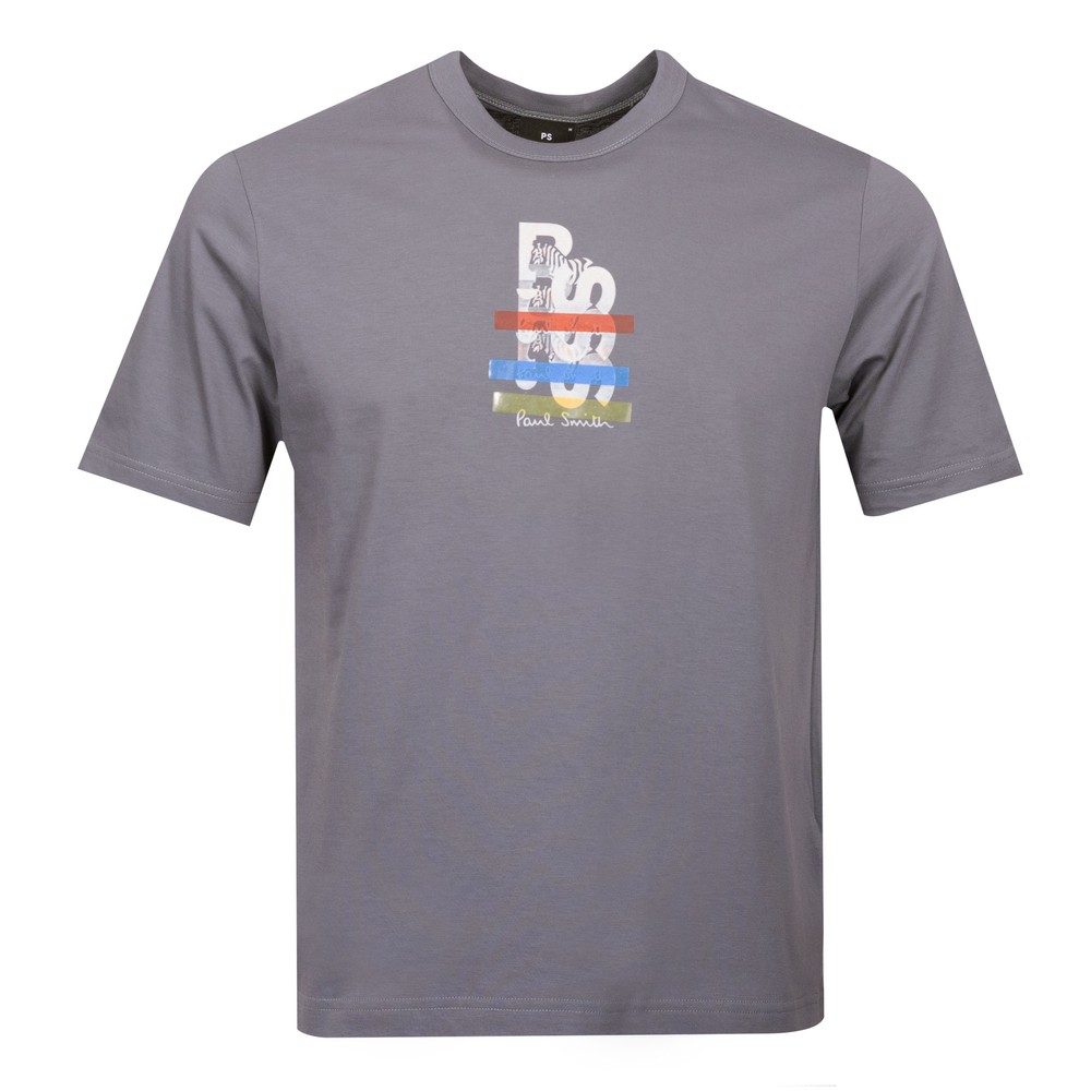 Branded Zebra Print T-Shirt