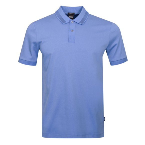 BOSS Mens Blue Formal H Phillipson 199 Polo Shirt main image