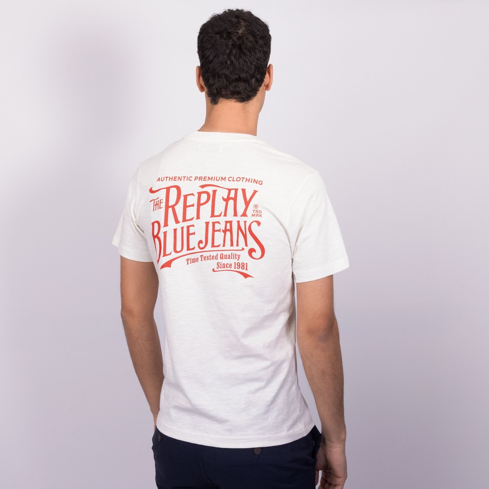 【REPLAY】★Blue Jeans T-Shirt★ Replay Blue Jeans T-Shirt | SportsDirect.com USA