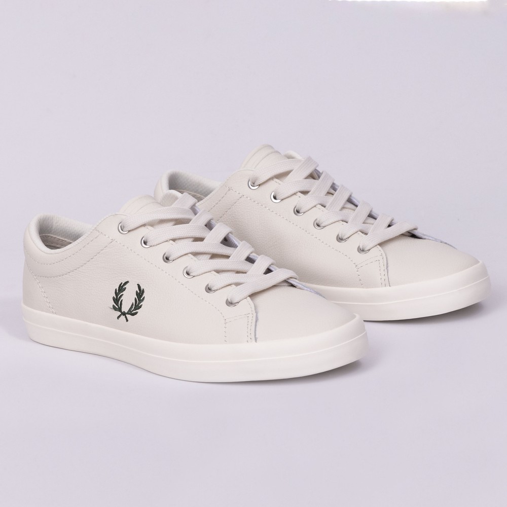 Fred Perry Baseline Leather Trainer | Oxygen Clothing