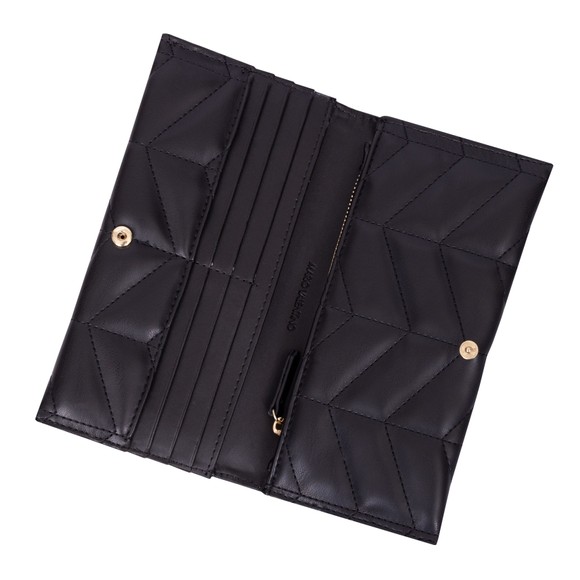 Valentino Bags Womens Black Petal RE Wallet main image