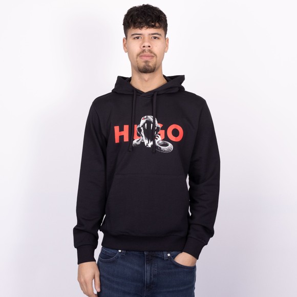HUGO Mens Red Dueleyo Hoody main image