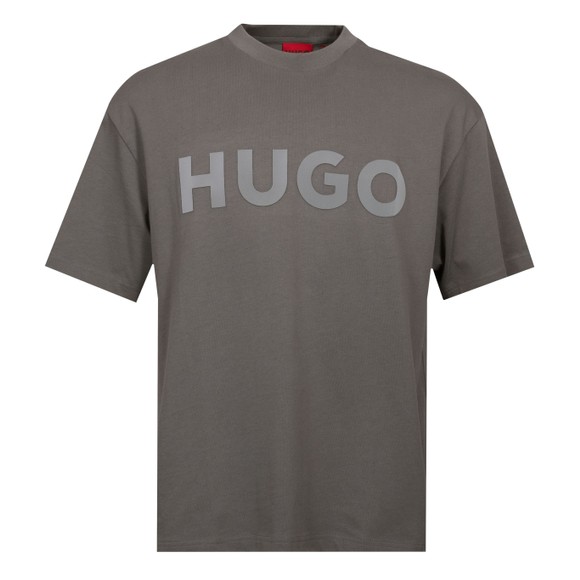 HUGO Mens Grey Dinkee T Shirt main image