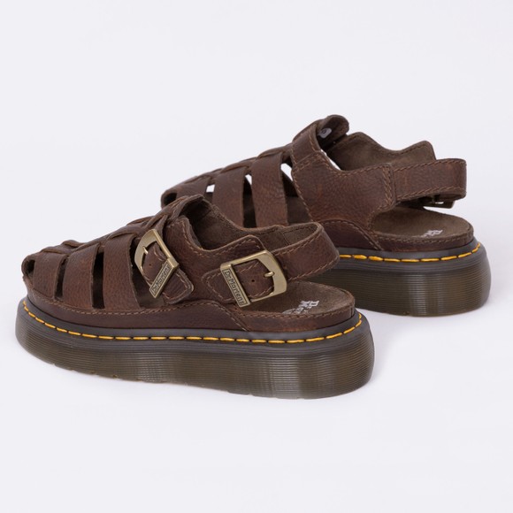 Dr. Martens Womens Brown Wrenlie Sandal #3