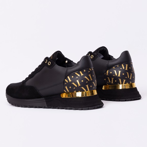 Mallet Mens Black Popham Luxe Trainer #3