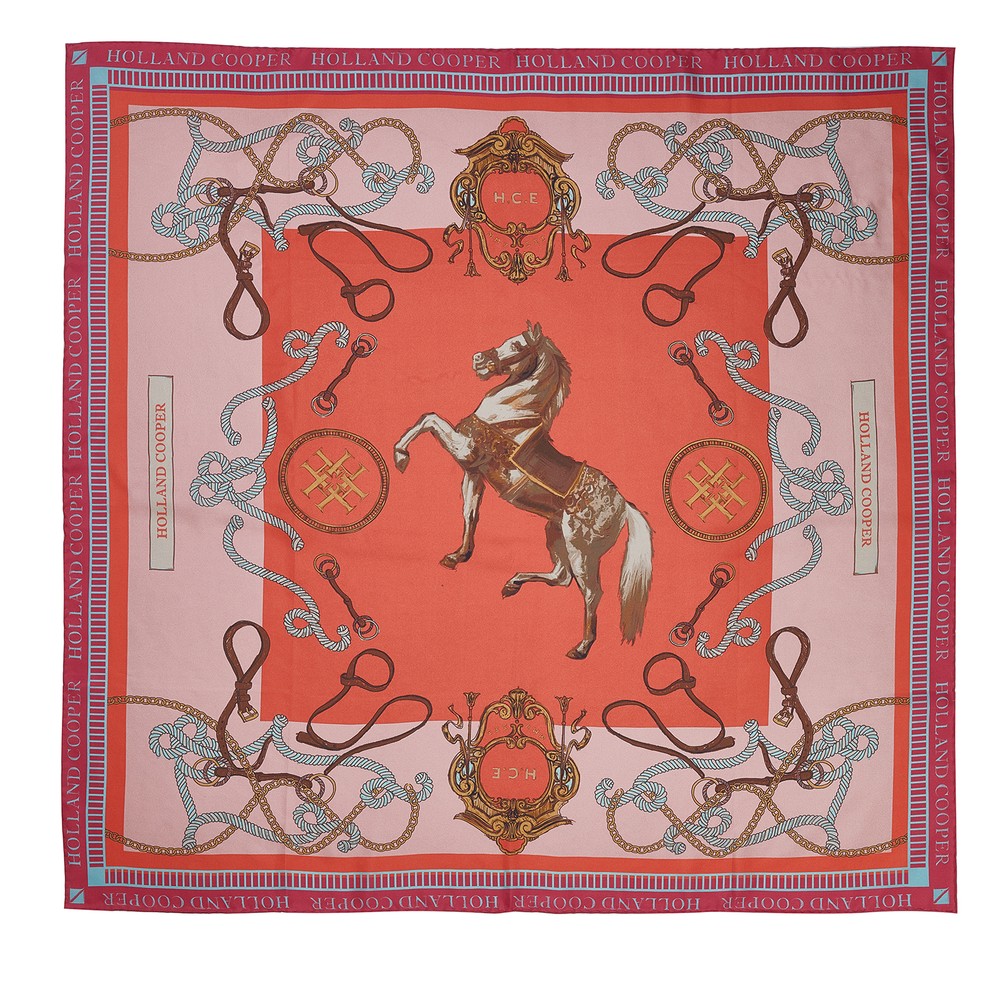 Regal Horse Silk Scarf