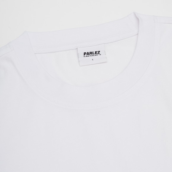 Parlez Mens White Fallon T Shirt main image