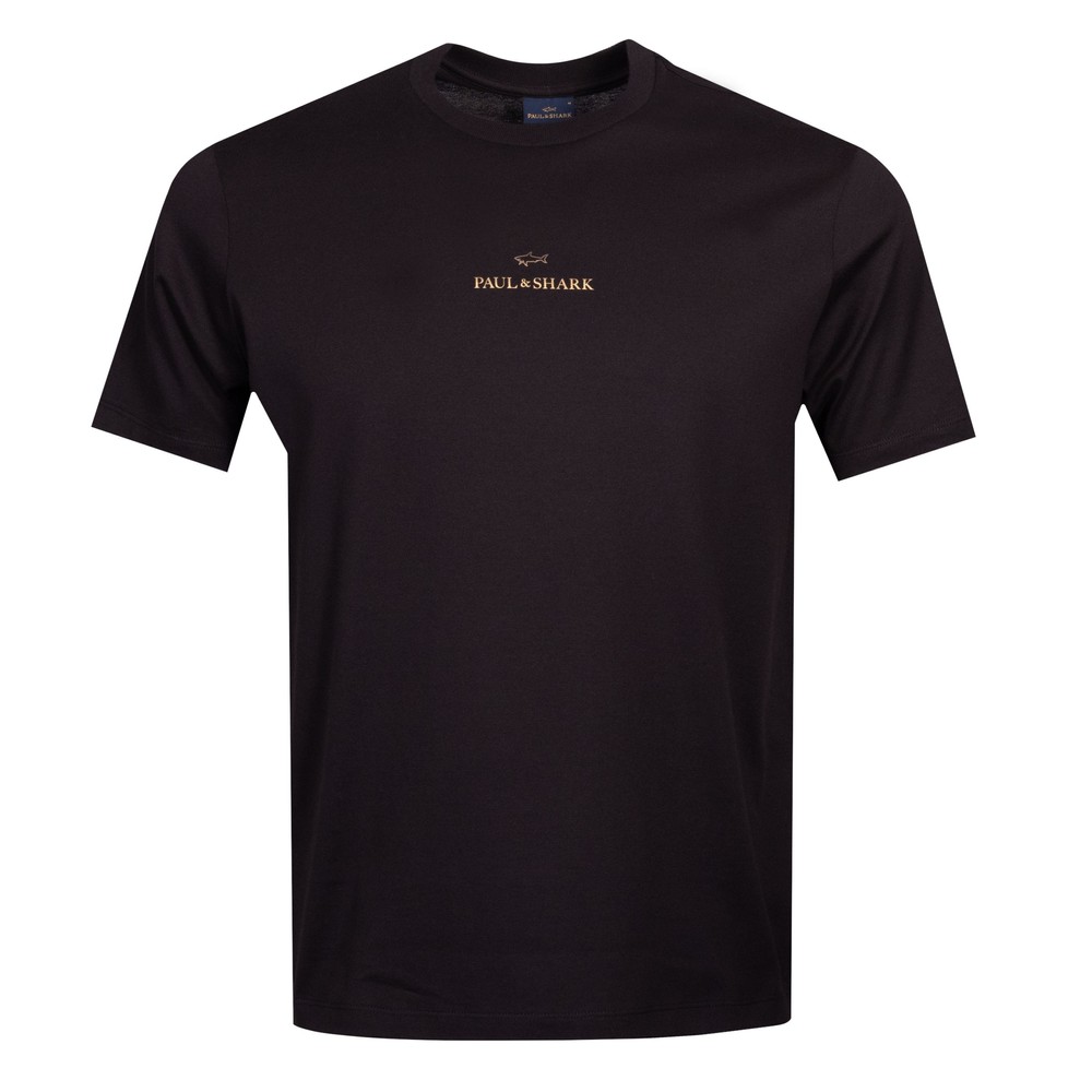 Metallic Centre Logo T-Shirt
