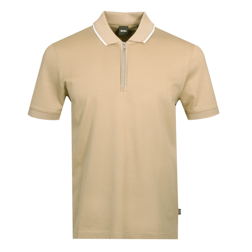 Paras 59 Tipped Zip Polo Shirt Paras 59 Tipped Zip Polo Shirt