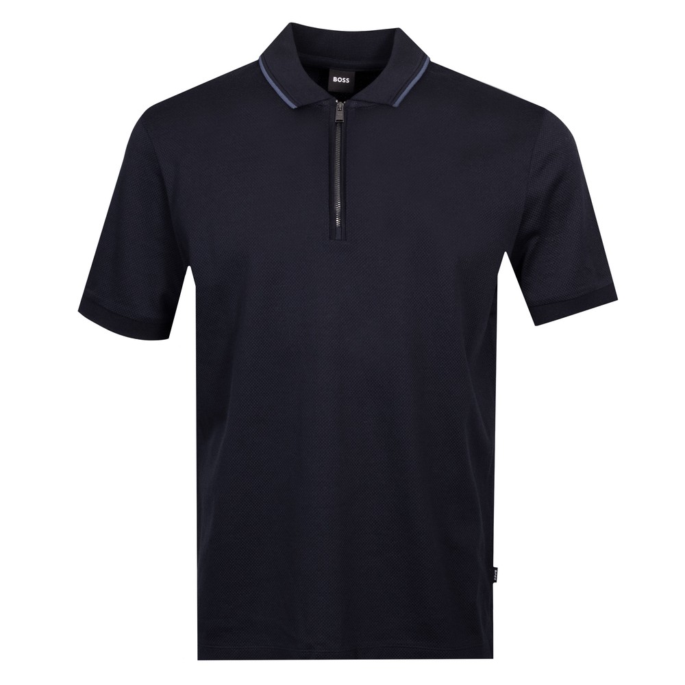 Paras 59 Tipped Zip Polo Shirt