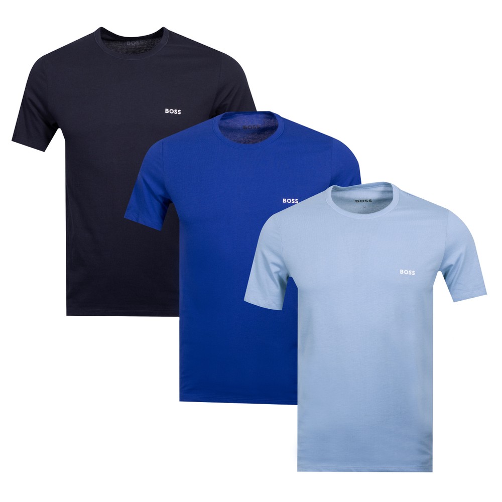3 Pack Crew Neck T Shirt