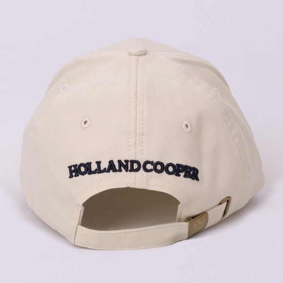 Holland Cooper Womens Beige Monogram Cap #3